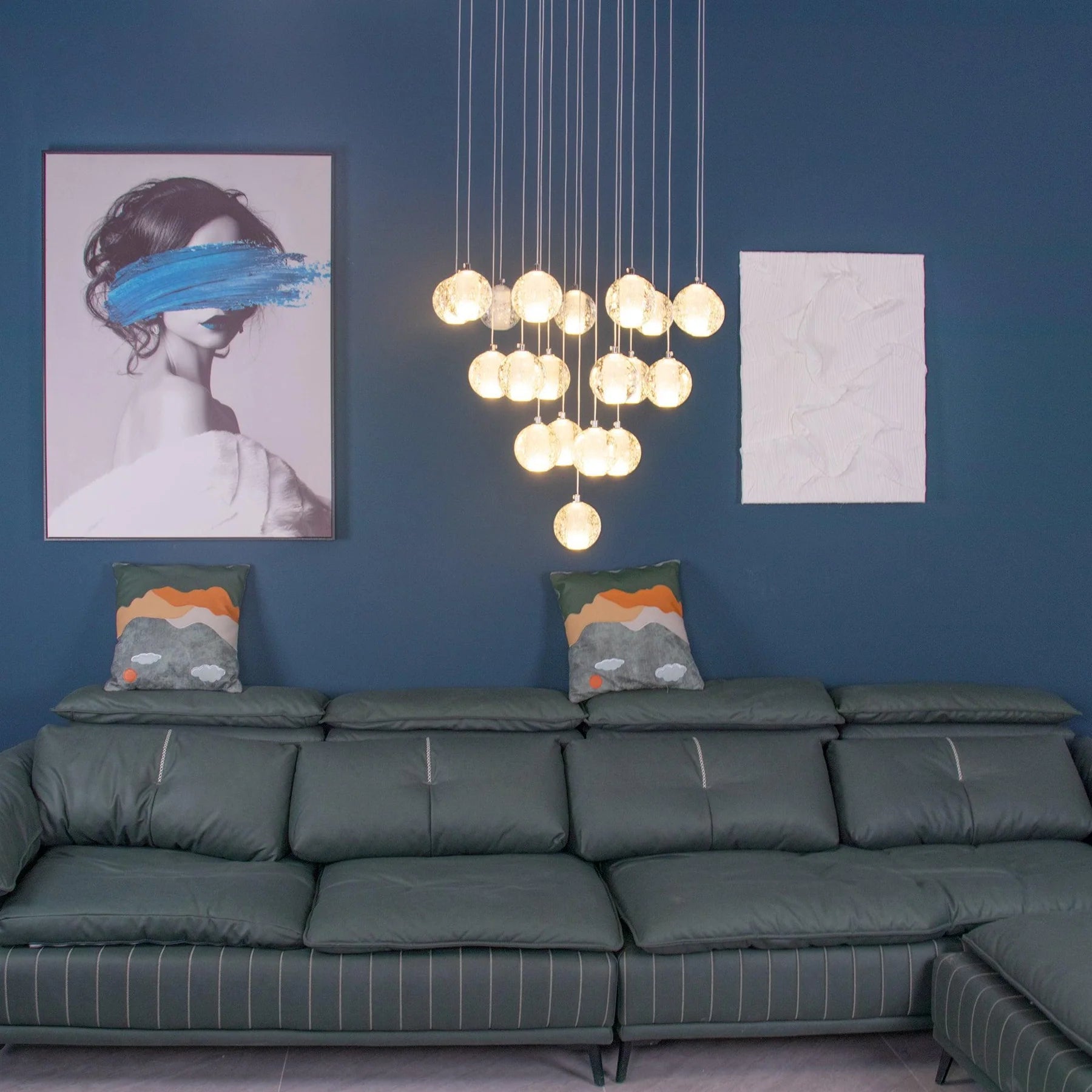 Crystal Bubbles Balls Pendant Lamp - Yiarolight