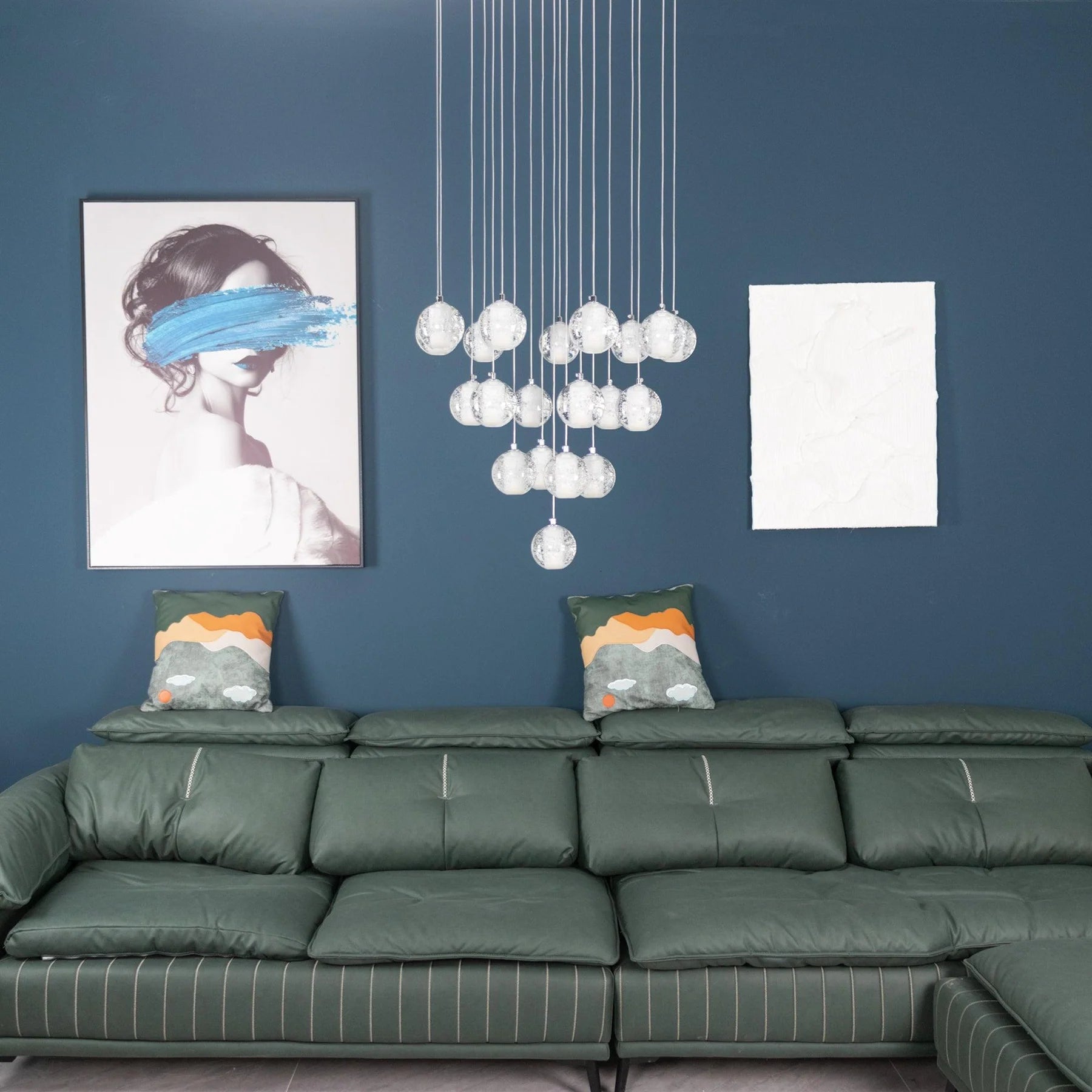 Crystal Bubbles Balls Pendant Lamp - Yiarolight
