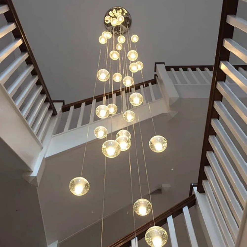 Crystal Bubbles Balls Pendant Lamp - Yiarolight