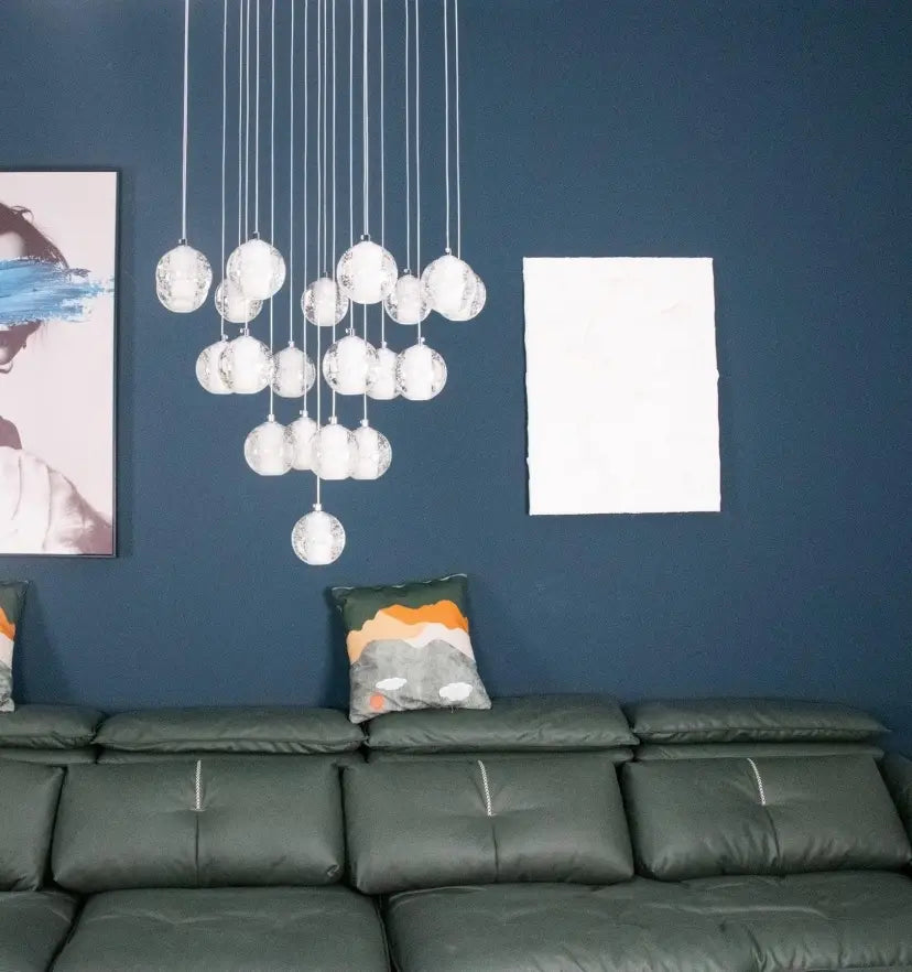 Crystal Bubbles Balls Pendant Lamp - Yiarolight