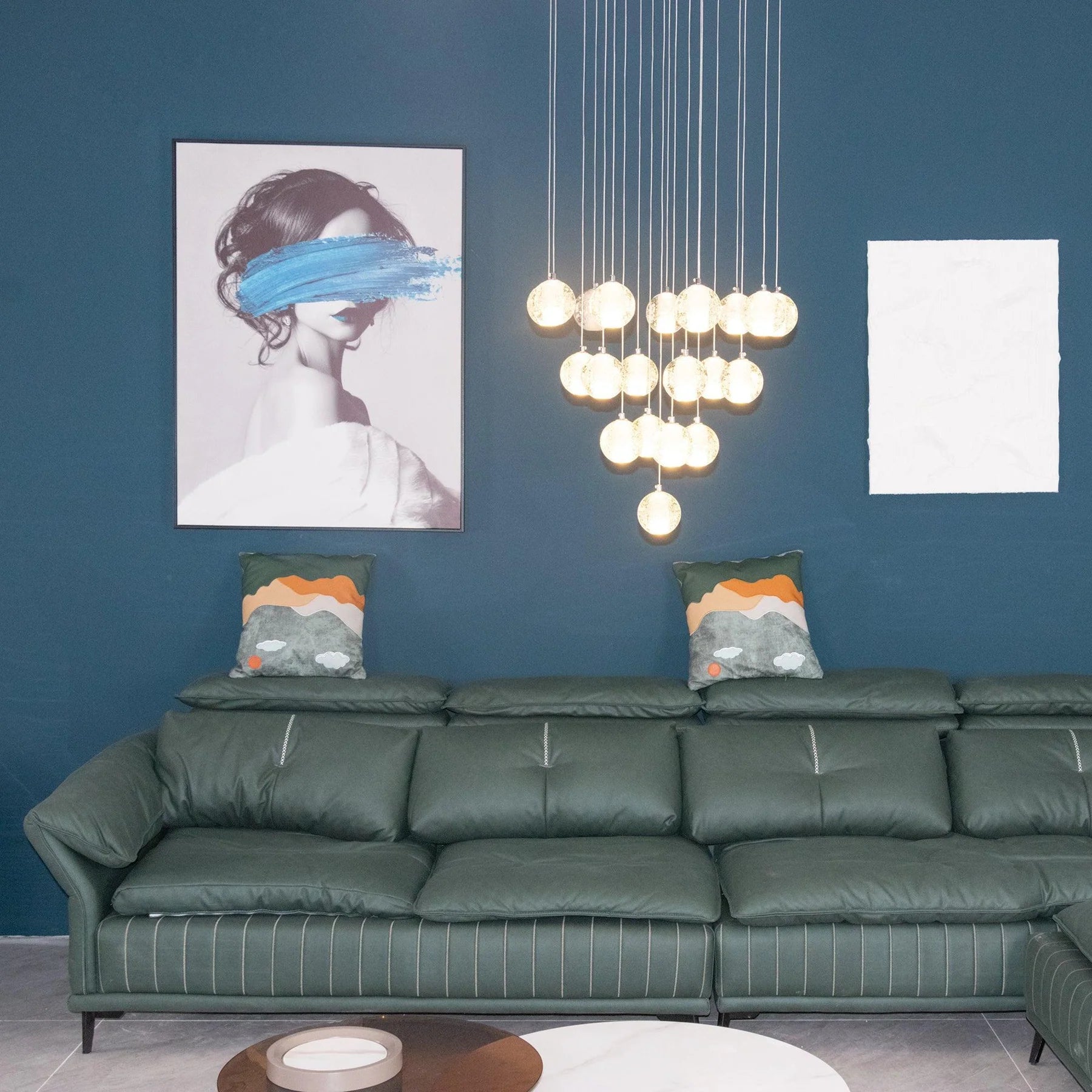 Crystal Bubbles Balls Pendant Lamp - Yiarolight