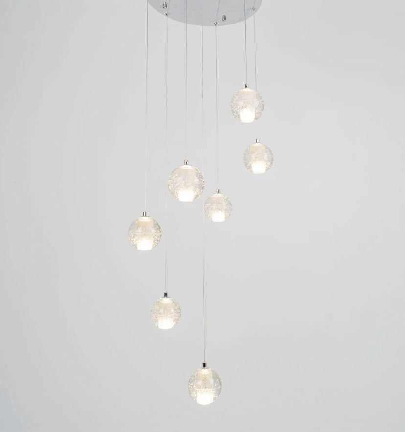 Crystal Bubbles Balls Pendant Lamp - Yiarolight