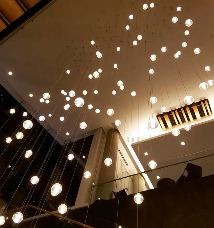 Crystal Bubbles Balls Pendant Lamp - Yiarolight