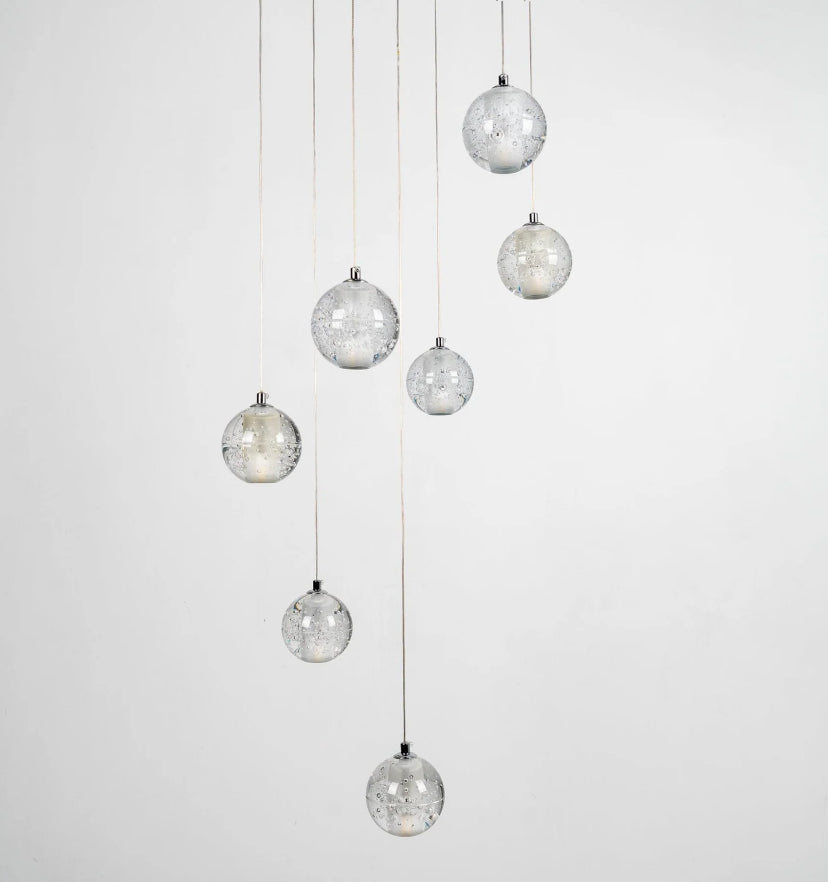 Crystal Bubbles Balls Pendant Lamp - Yiarolight