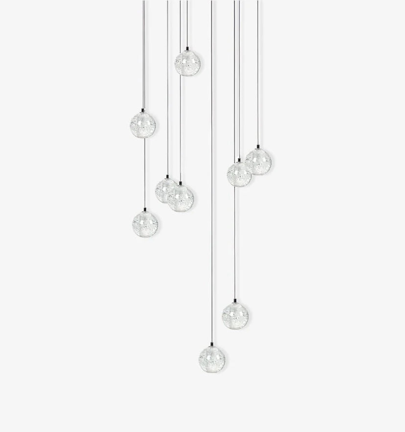 Crystal Bubbles Balls Pendant Lamp - Yiarolight