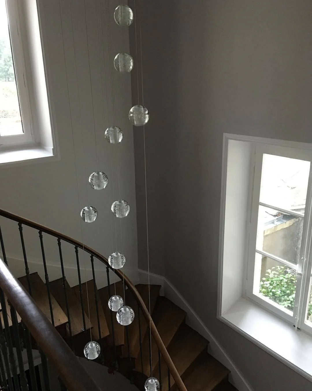Crystal Bubbles Balls Pendant Lamp - Yiarolight
