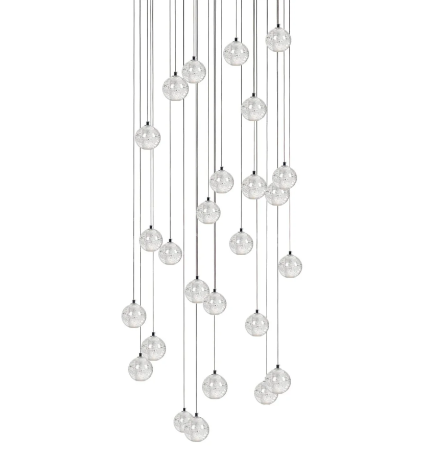 Crystal Bubbles Balls Pendant Lamp - Yiarolight