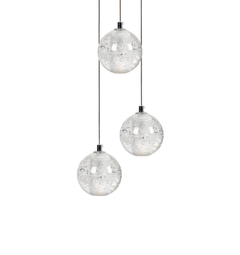 Crystal Bubbles Balls Pendant Lamp - Yiarolight