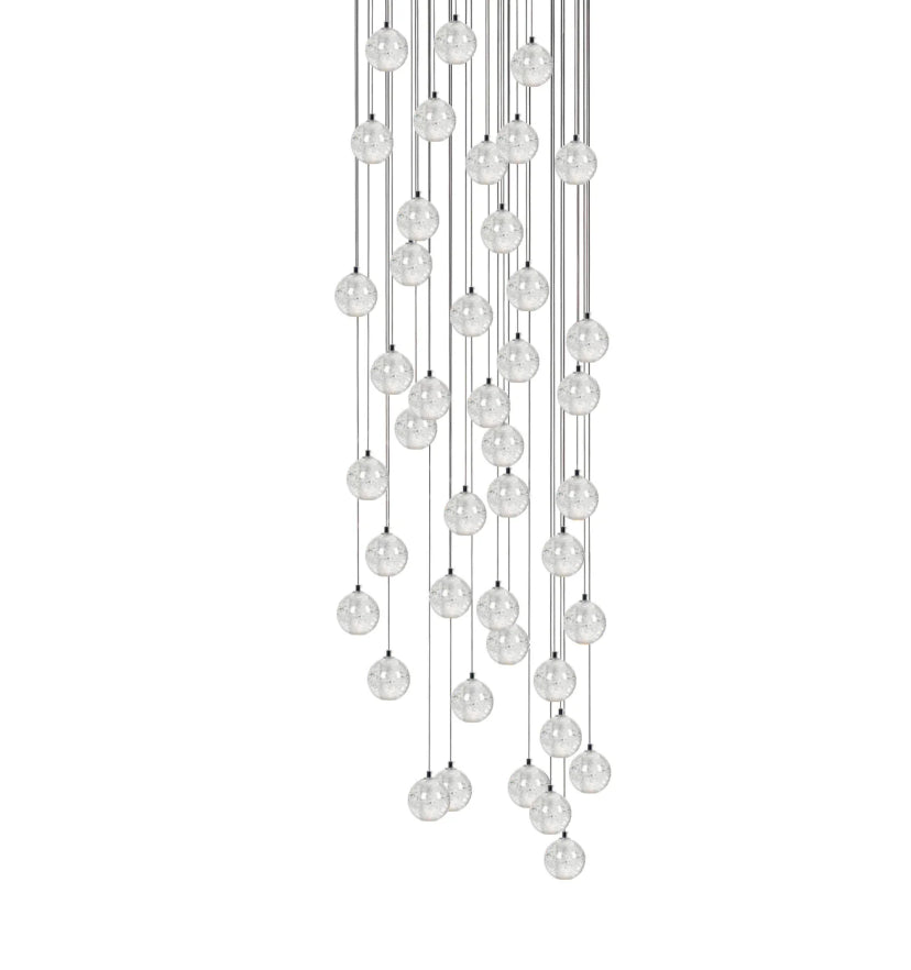 Crystal Bubbles Balls Pendant Lamp - Yiarolight