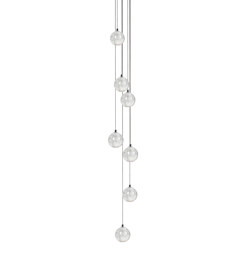Crystal Bubbles Balls Pendant Lamp - Yiarolight