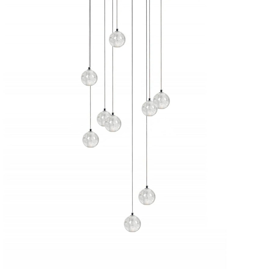 Crystal Bubbles Balls Pendant Lamp - Yiarolight