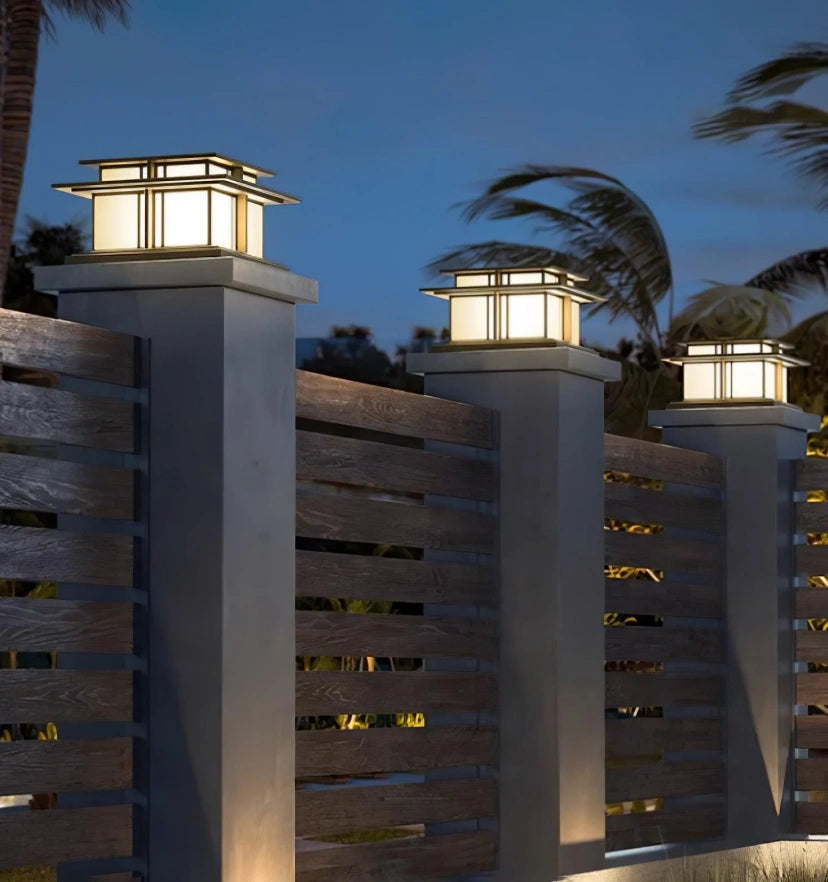 Boilyn Pillar Outdoor Light - Auraolight