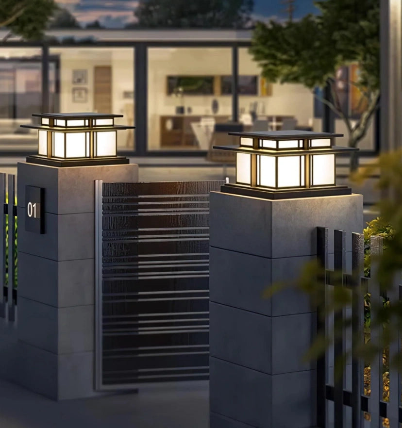 Boilyn Pillar Outdoor Light - Auraolight