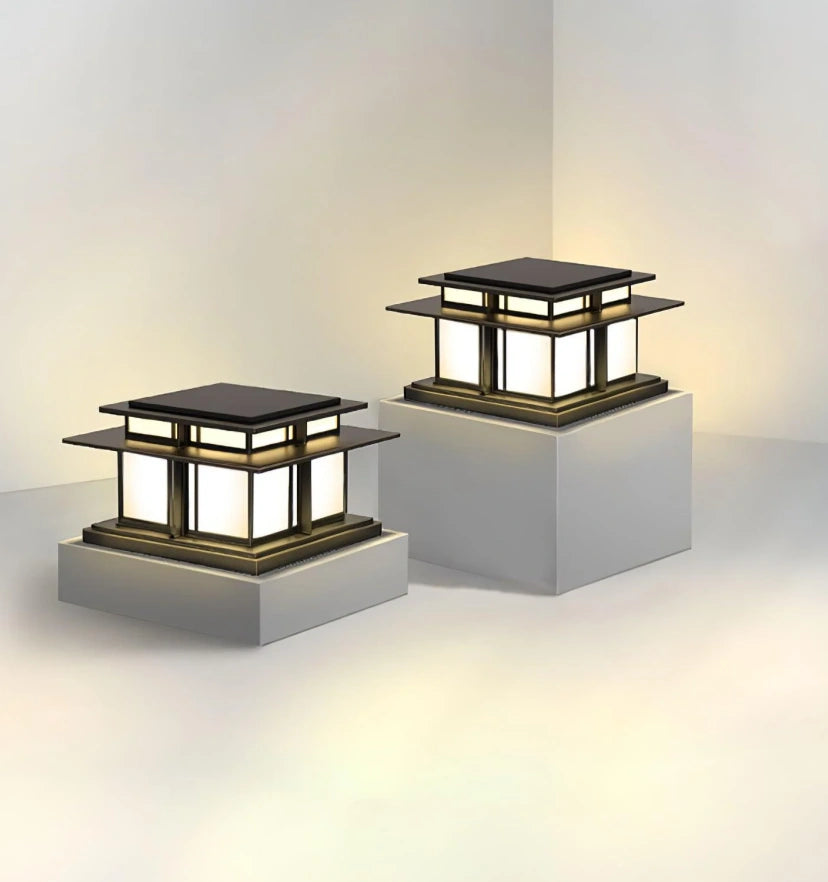 Boilyn Pillar Outdoor Light - Auraolight