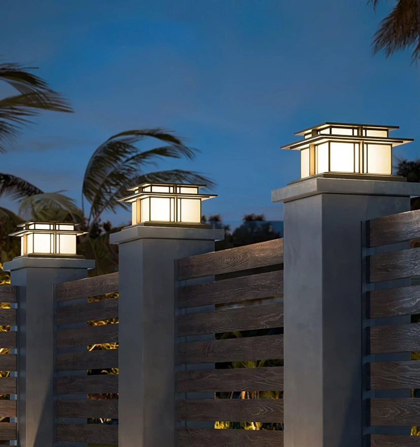 Boilyn Pillar Outdoor Light - Auraolight