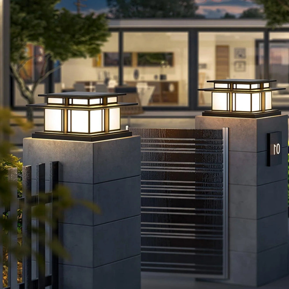 Boilyn Pillar Outdoor Light - Auraolight