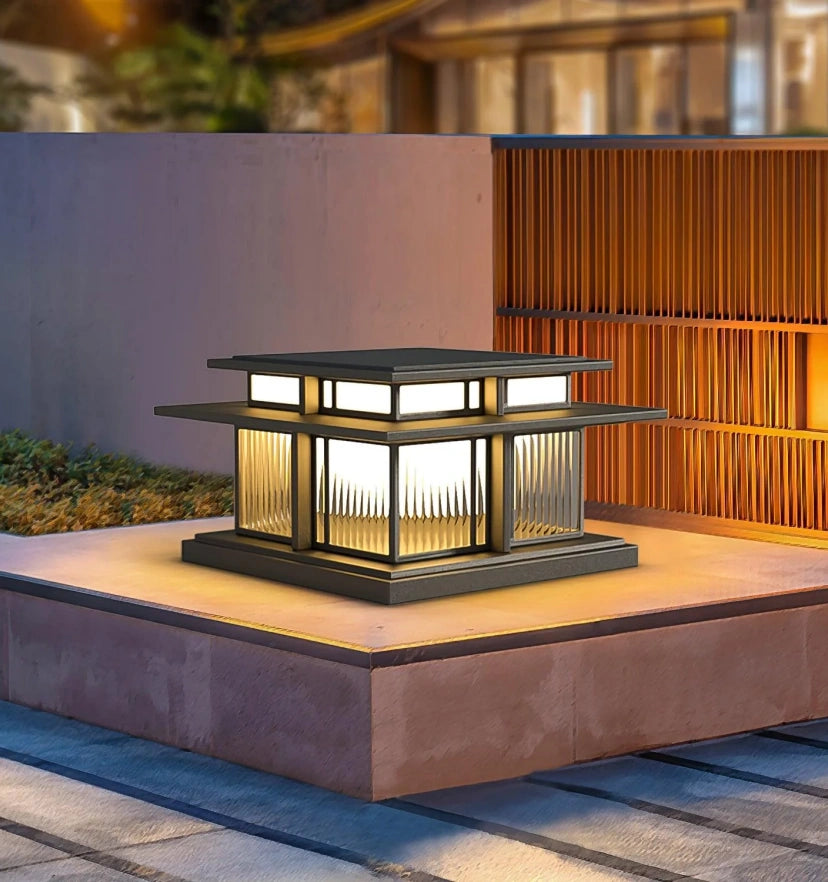 Boilyn Pillar Outdoor Light - Auraolight