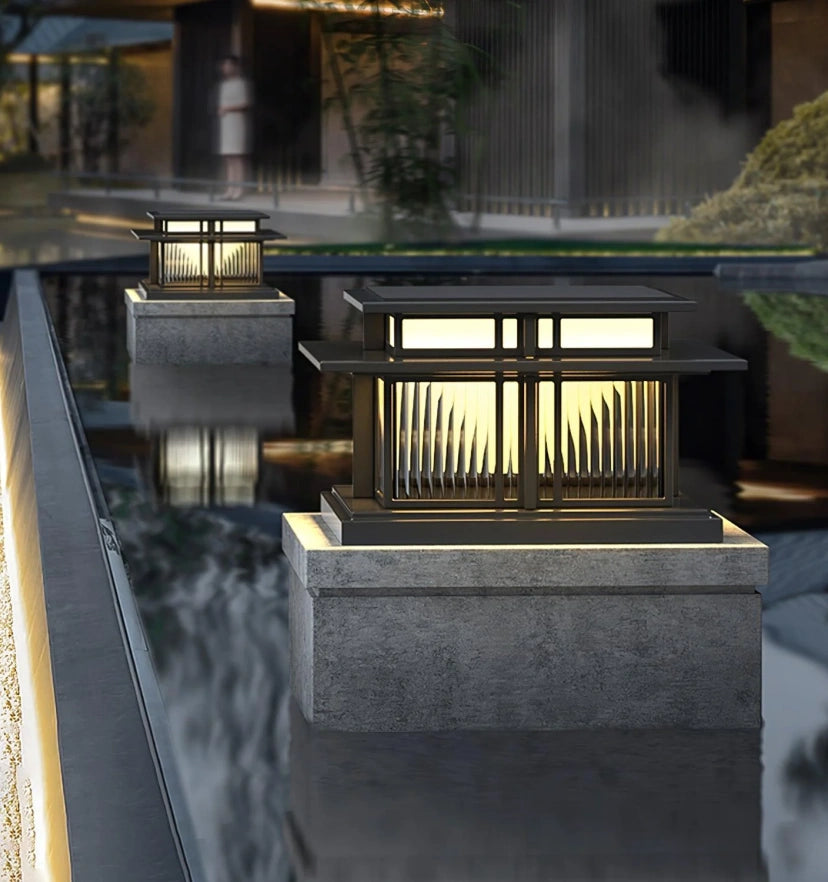 Boilyn Pillar Outdoor Light - Auraolight