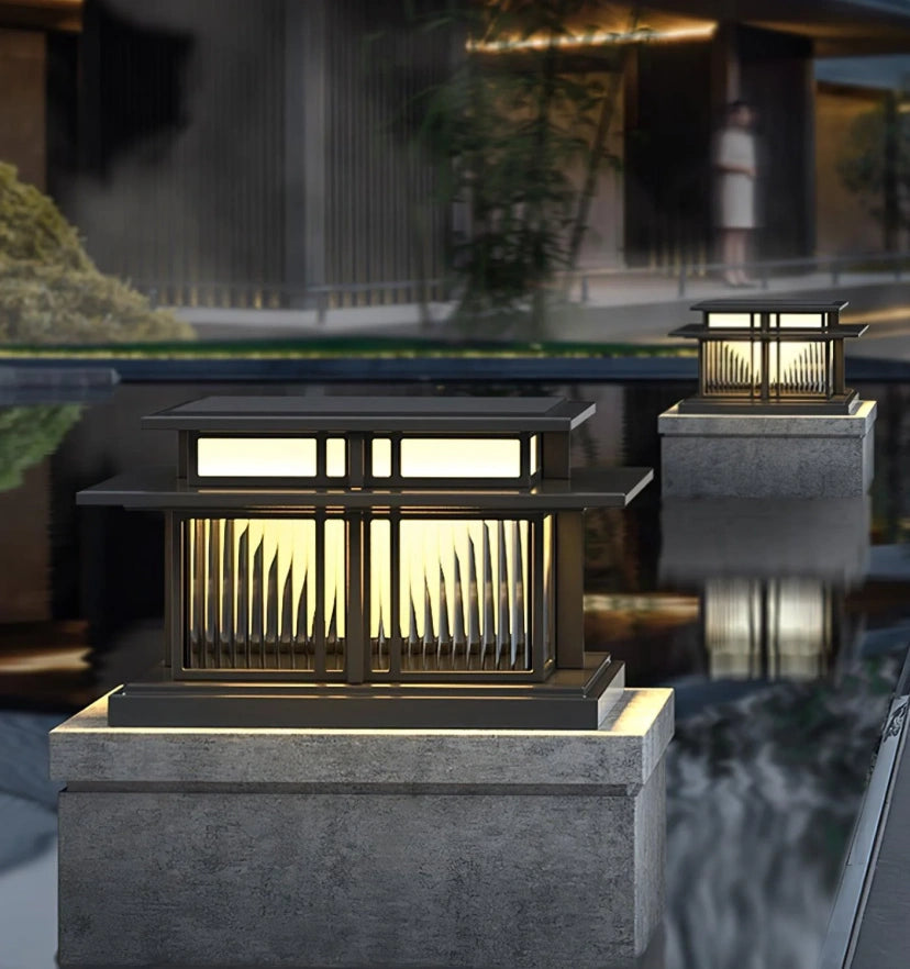 Boilyn Pillar Outdoor Light - Auraolight