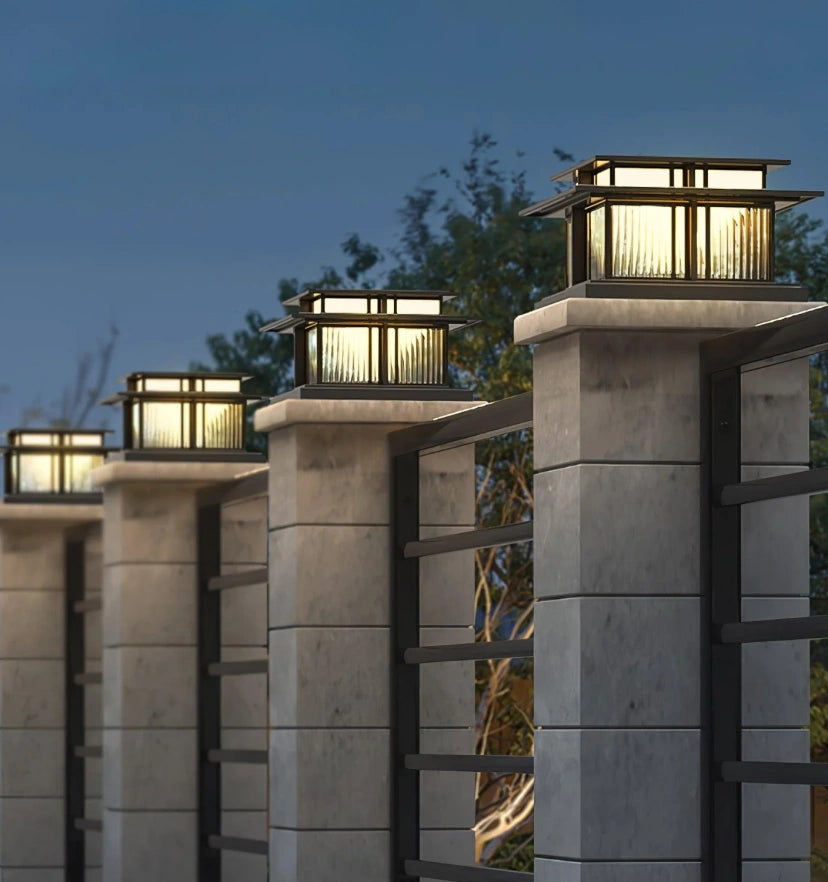 Boilyn Pillar Outdoor Light - Auraolight