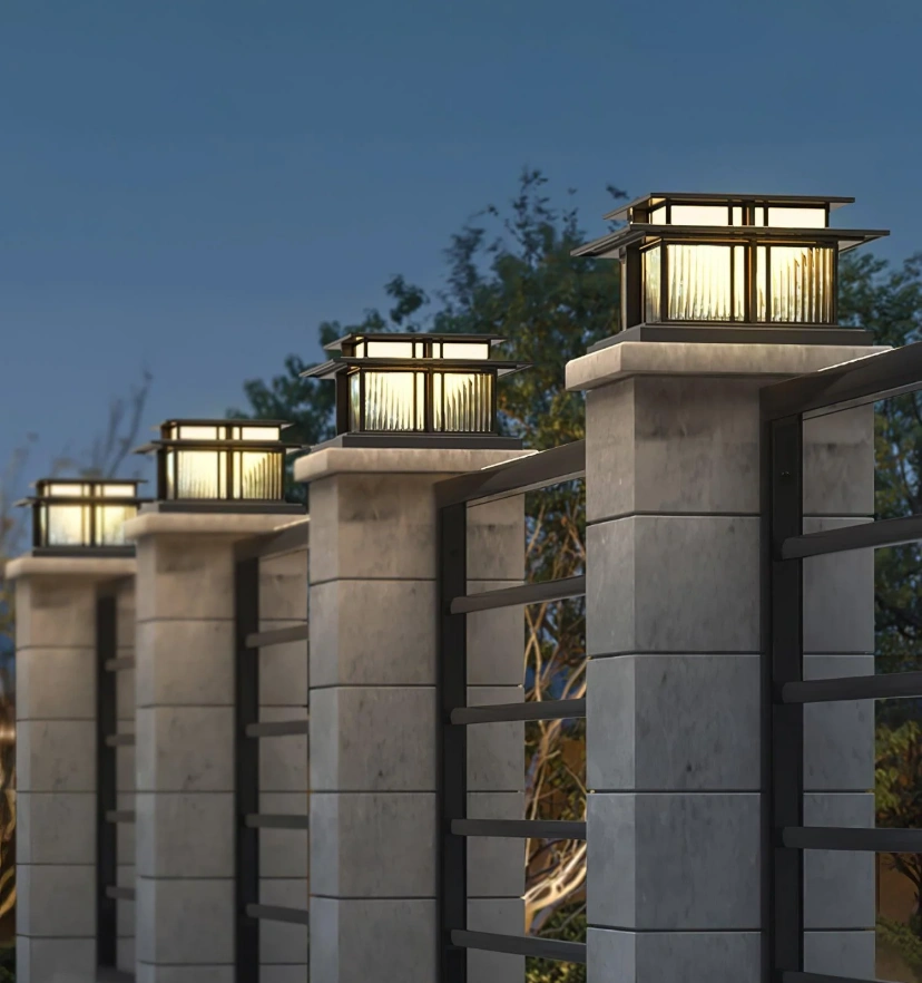 Boilyn Pillar Outdoor Light - Auraolight