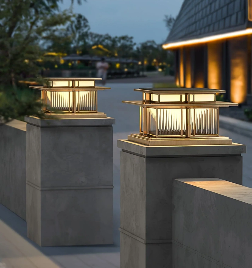 Boilyn Pillar Outdoor Light - Auraolight