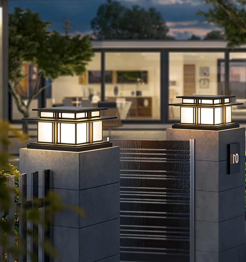 Boilyn Pillar Outdoor Light - Auraolight