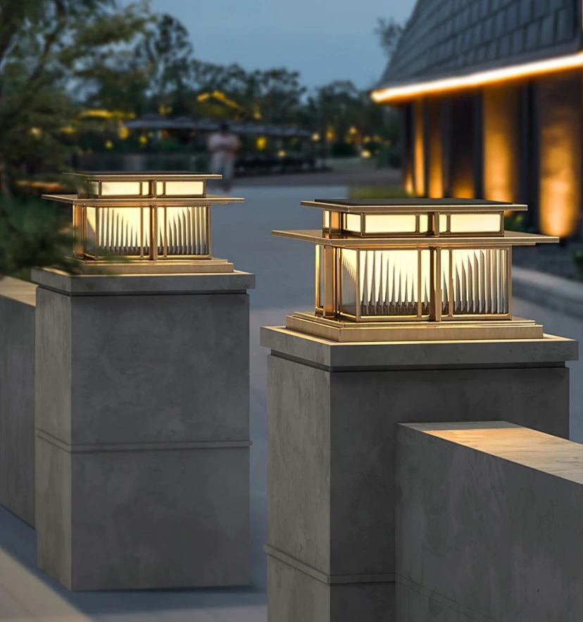 Boilyn Pillar Outdoor Light - Auraolight