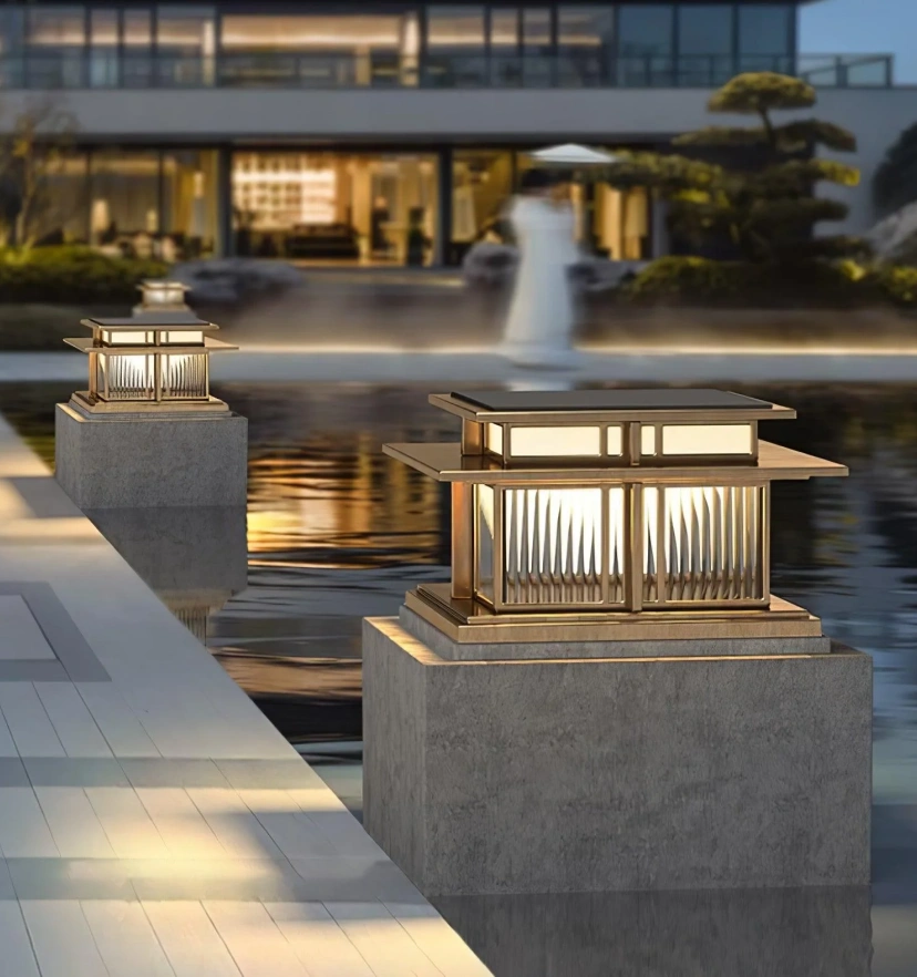 Boilyn Pillar Outdoor Light - Auraolight