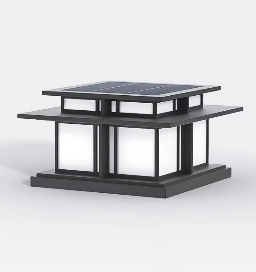 Boilyn Pillar Solar Outdoor Light - Auraolight