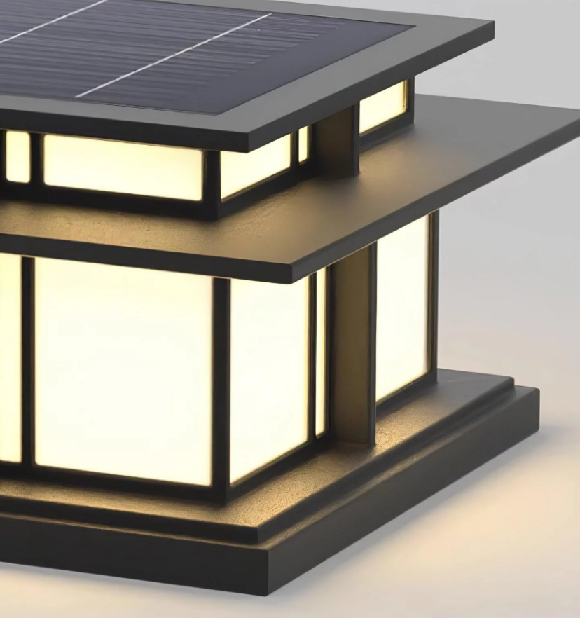 Boilyn Pillar Solar Outdoor Light - Auraolight