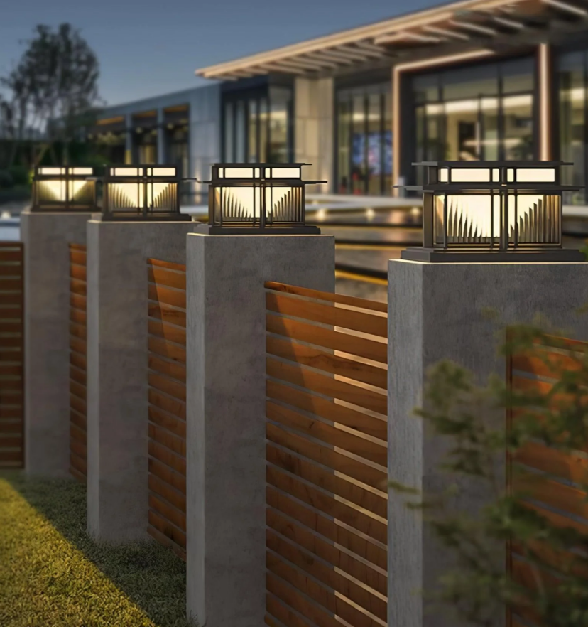 Boilyn Pillar Solar Outdoor Light - Auraolight