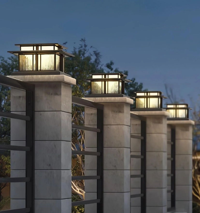 Boilyn Pillar Solar Outdoor Light - Auraolight