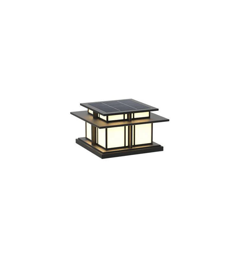 Boilyn Pillar Solar Outdoor Light - Auraolight
