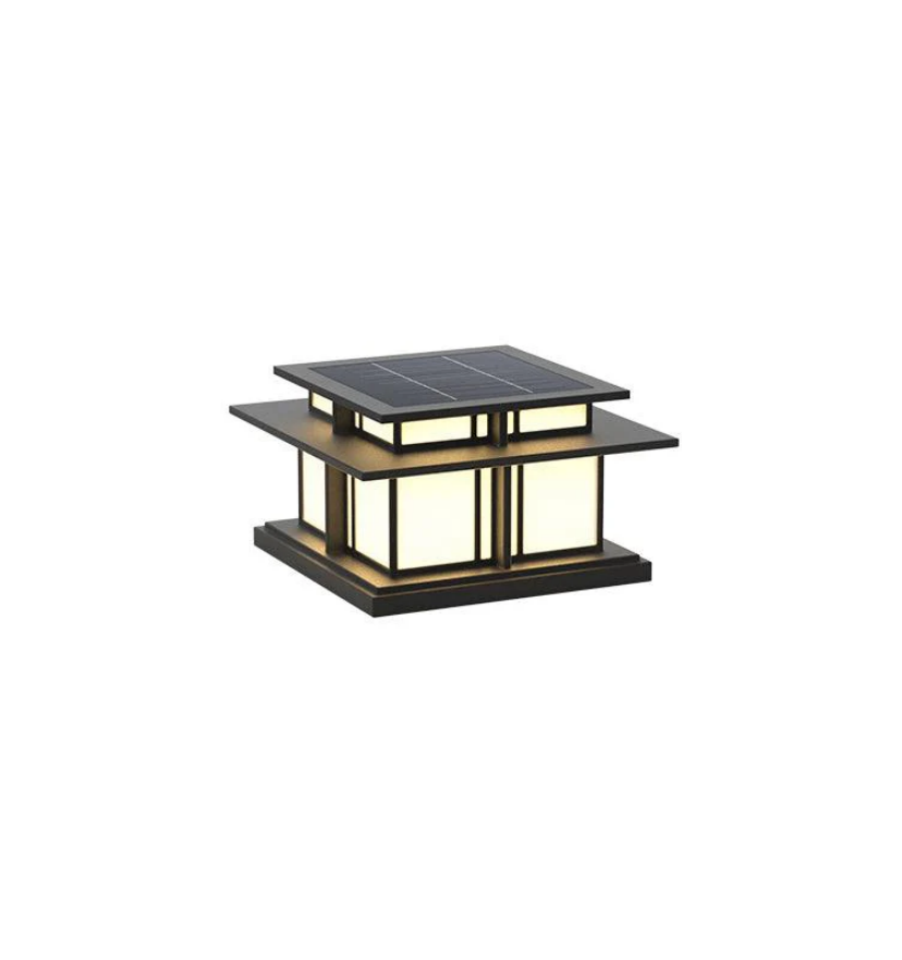 Boilyn Pillar Solar Outdoor Light - Auraolight