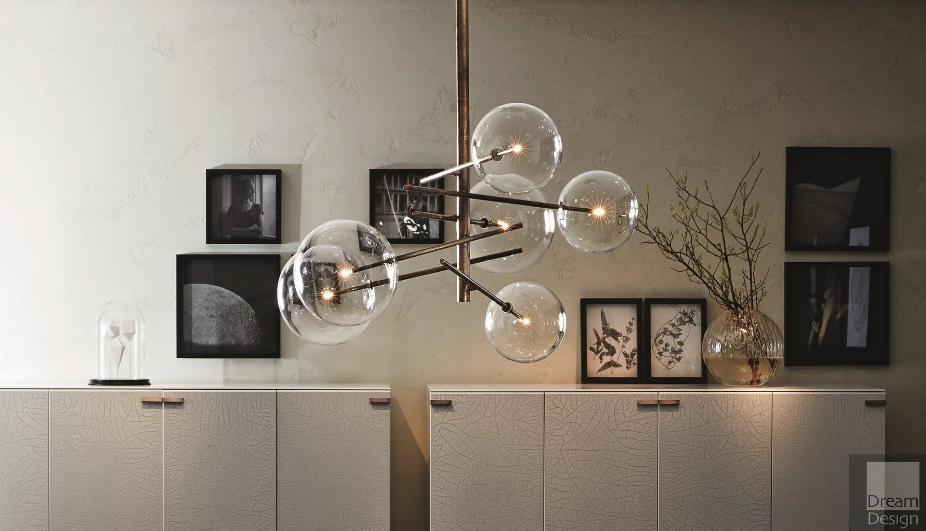 Bolle Chandelier - Yiarolight
