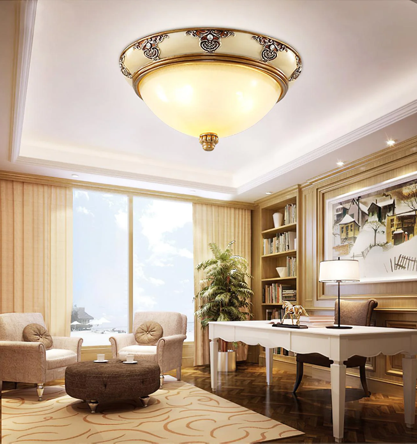 Brahm Flush Ceiling Light - Yiarolight