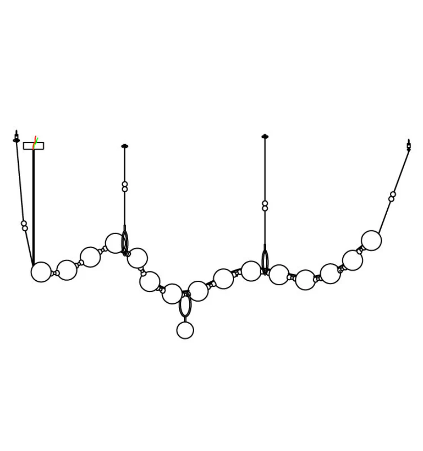 Necklace LED Pendant Lamp - Yiarolight