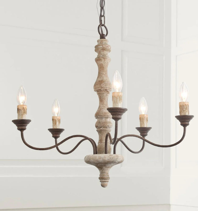 Candlestick Farmhouse Chandelier - Yiarolight