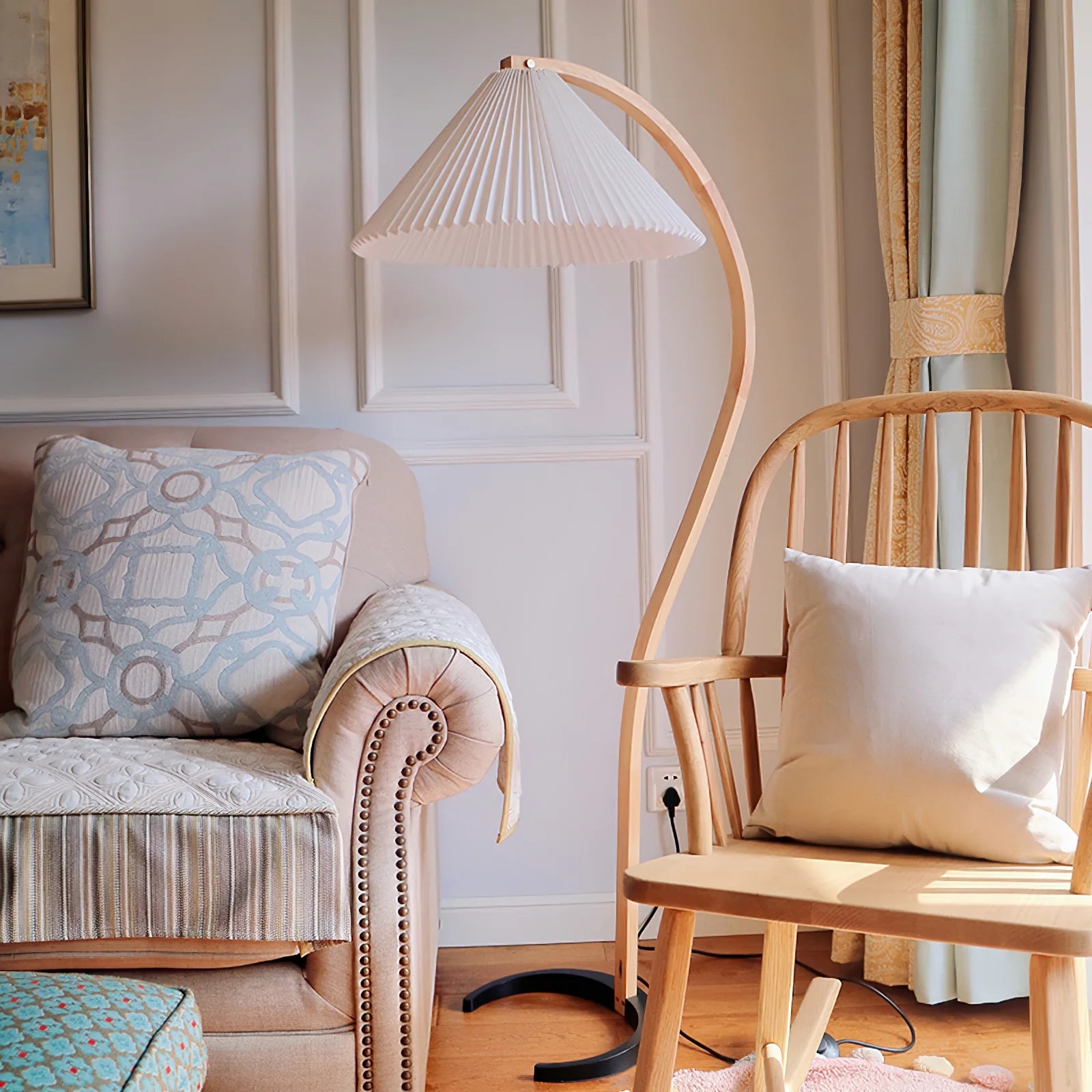 Wood Floor Lamp - Yiarolight
