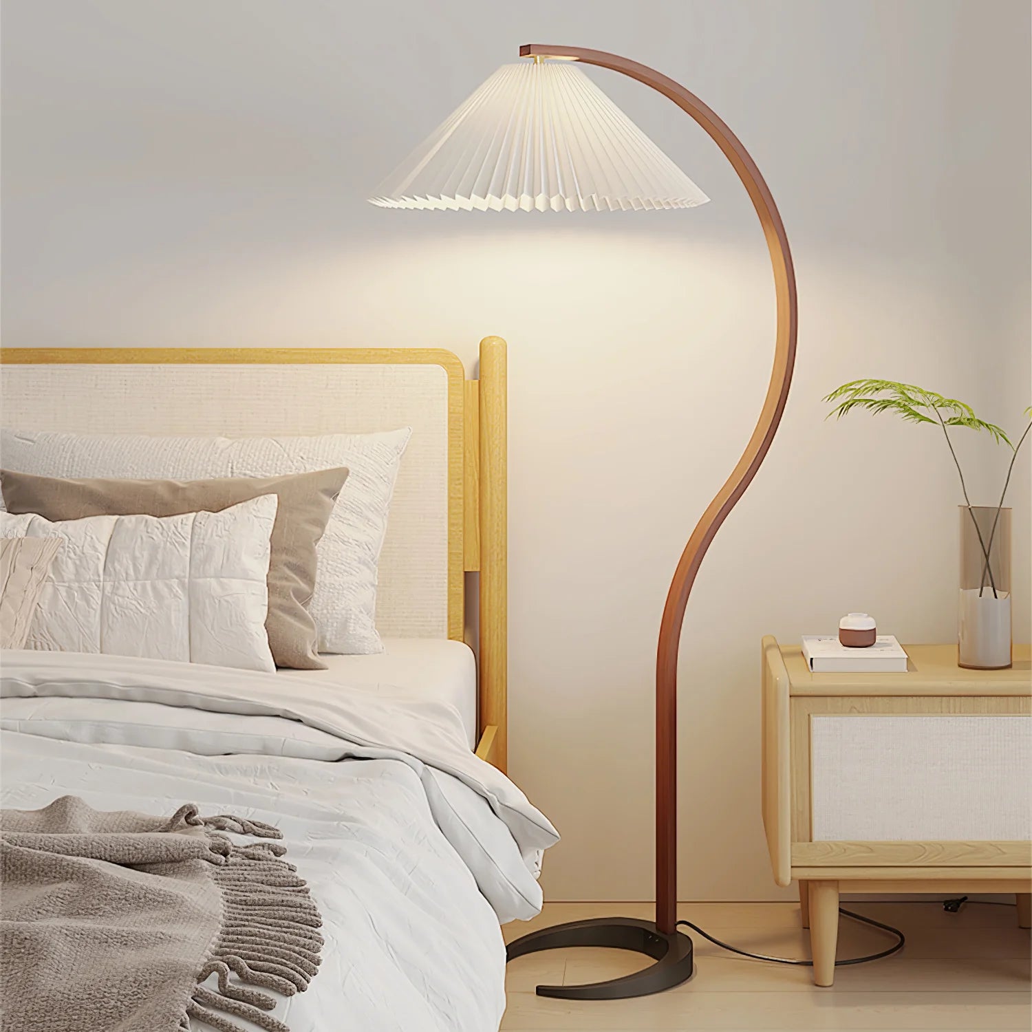Wood Floor Lamp - Yiarolight
