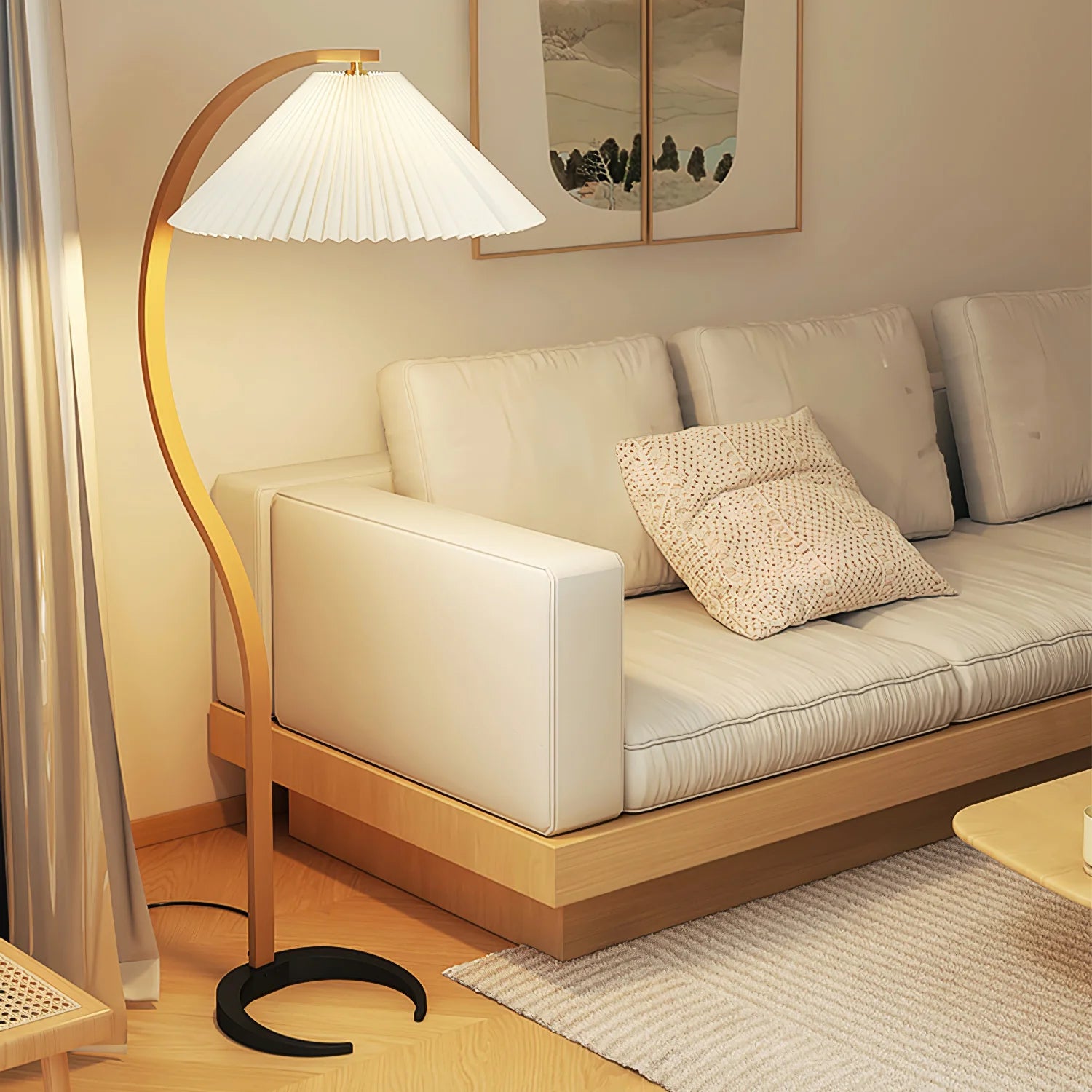 Wood Floor Lamp - Yiarolight