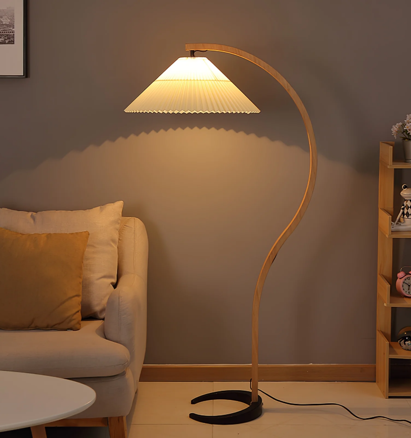 Wood Floor Lamp - Yiarolight