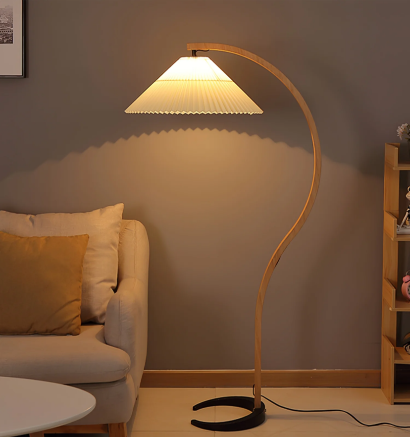 Wood Floor Lamp - Yiarolight