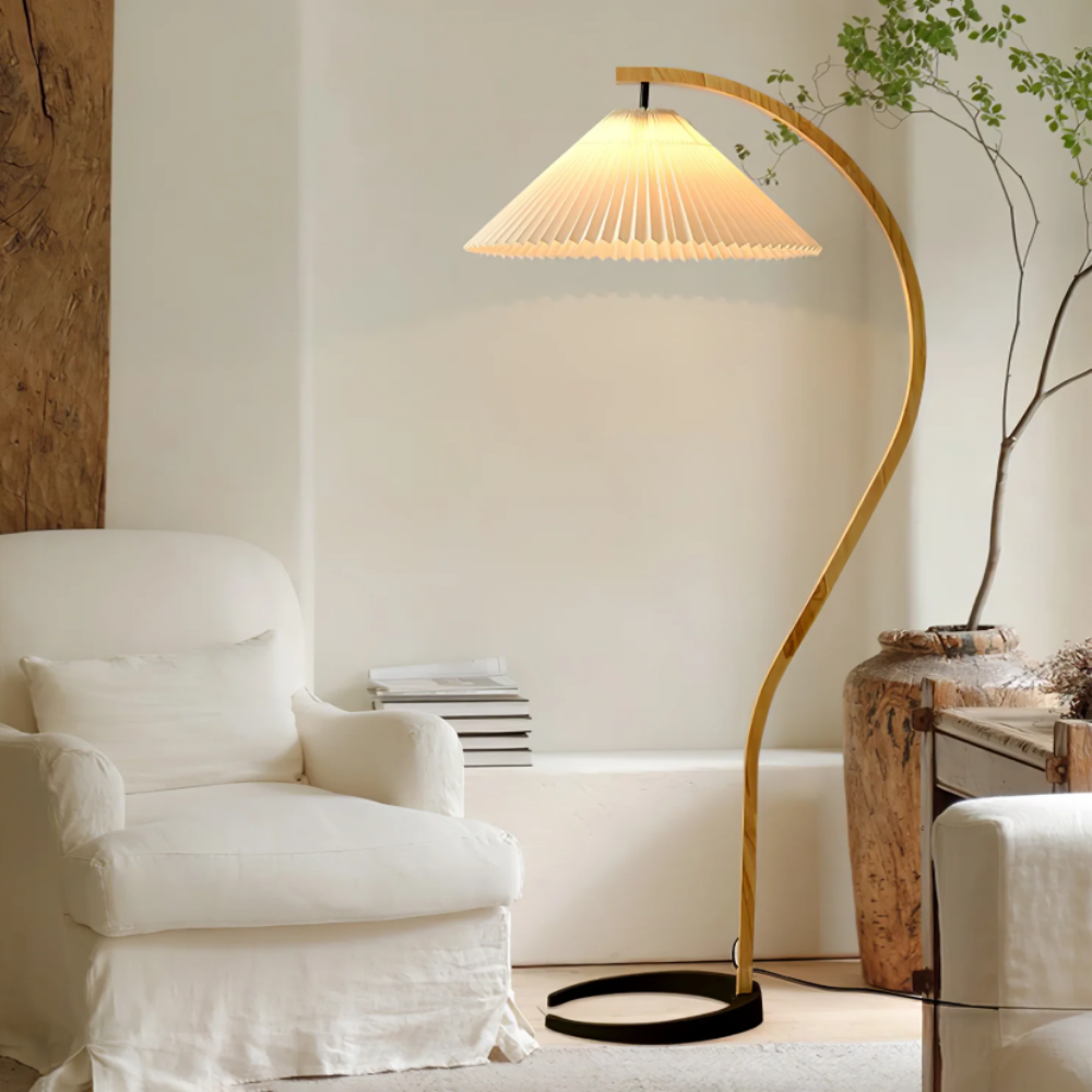 Wood Floor Lamp - Yiarolight