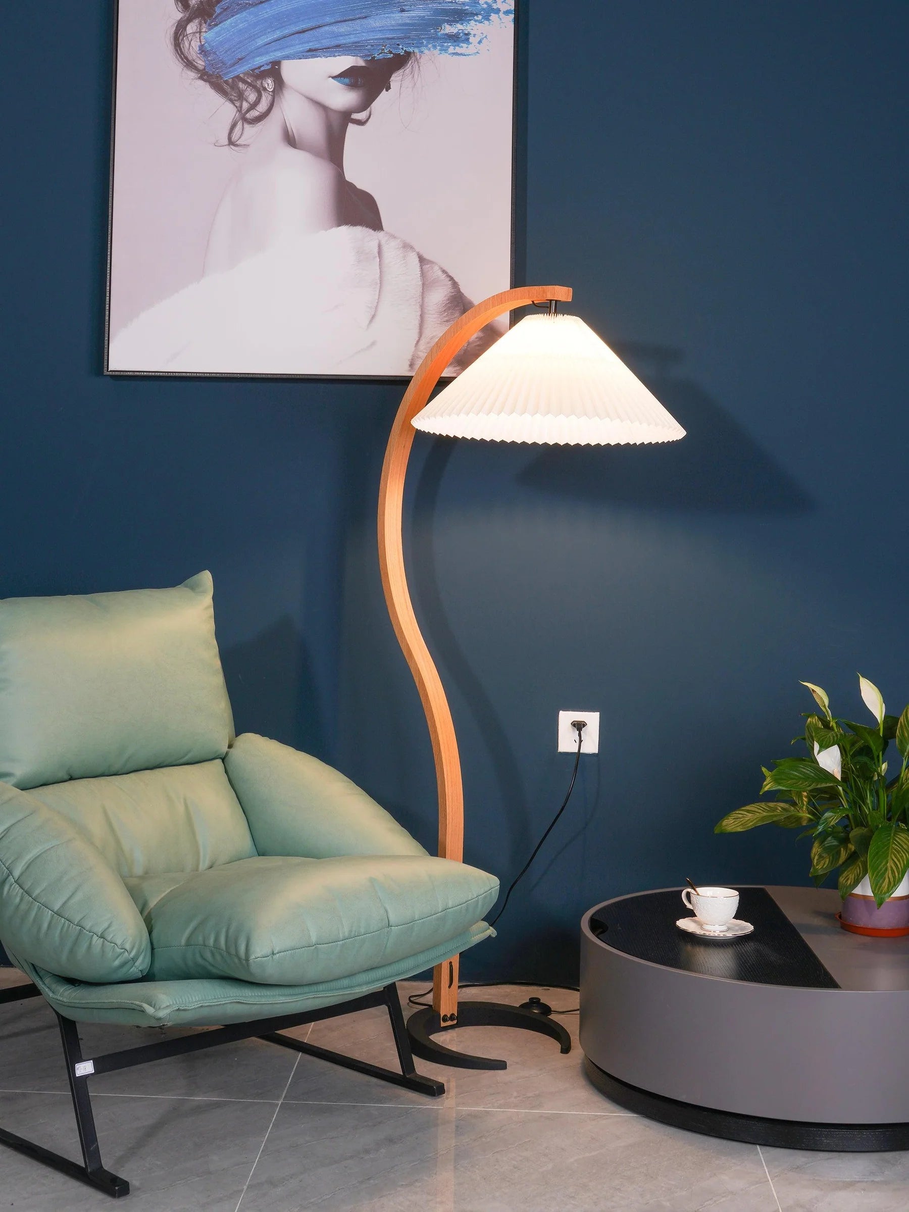 Wood Floor Lamp - Yiarolight