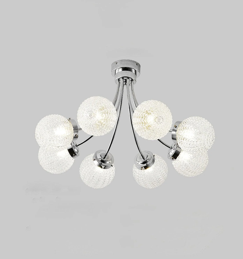 Carved Glass Ceiling Lamp - Yiarolight