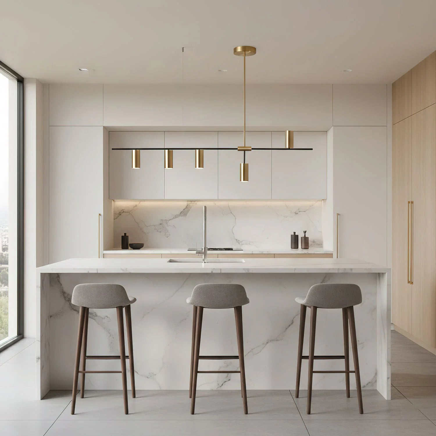 Cassandra Linear Chandelier - Auraolight