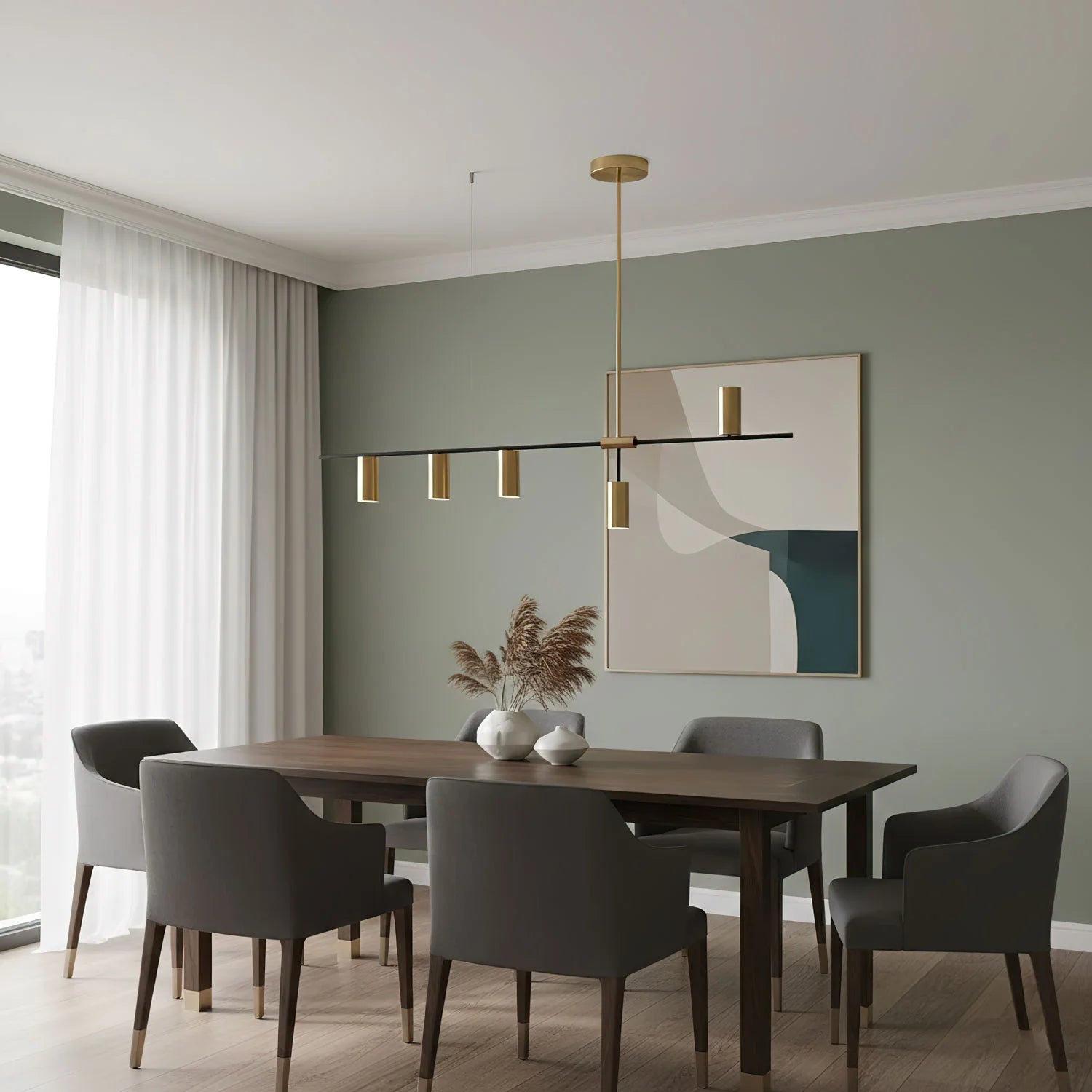 Cassandra Linear Chandelier - Auraolight