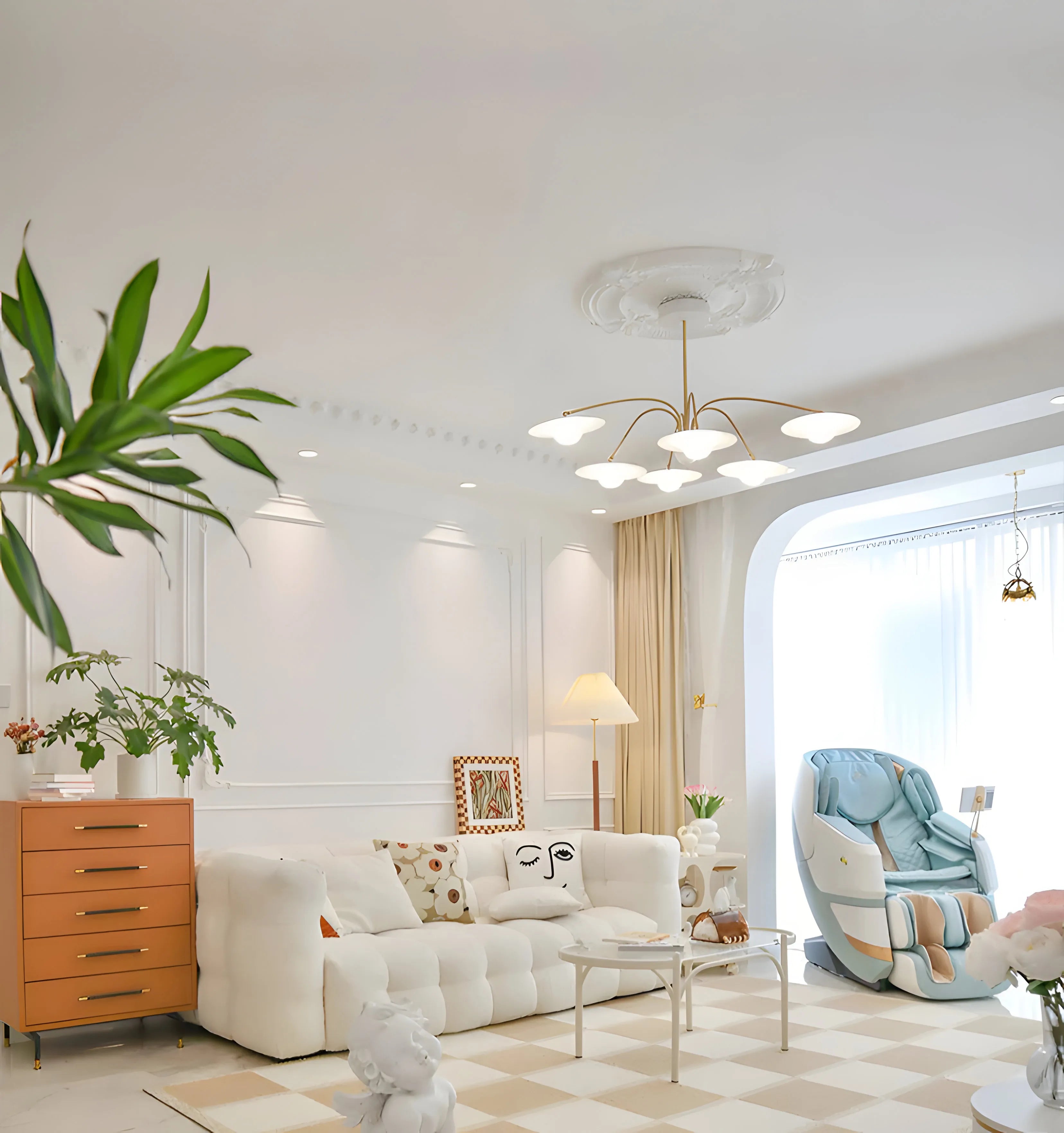 Champignon Chandelier - Yiarolight